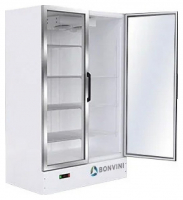 Шкаф холодильный Bonvini BMD-1400 МU, глухие двери 