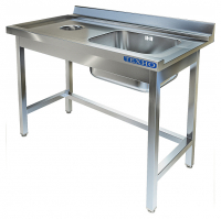 Стол приставной к посудомоечной машине Техно-ТТ СПО-532/1207П/ПравКр