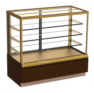 Витрина кондитерская Полюс ВХСв - 0,6д Carboma Сube Люкс